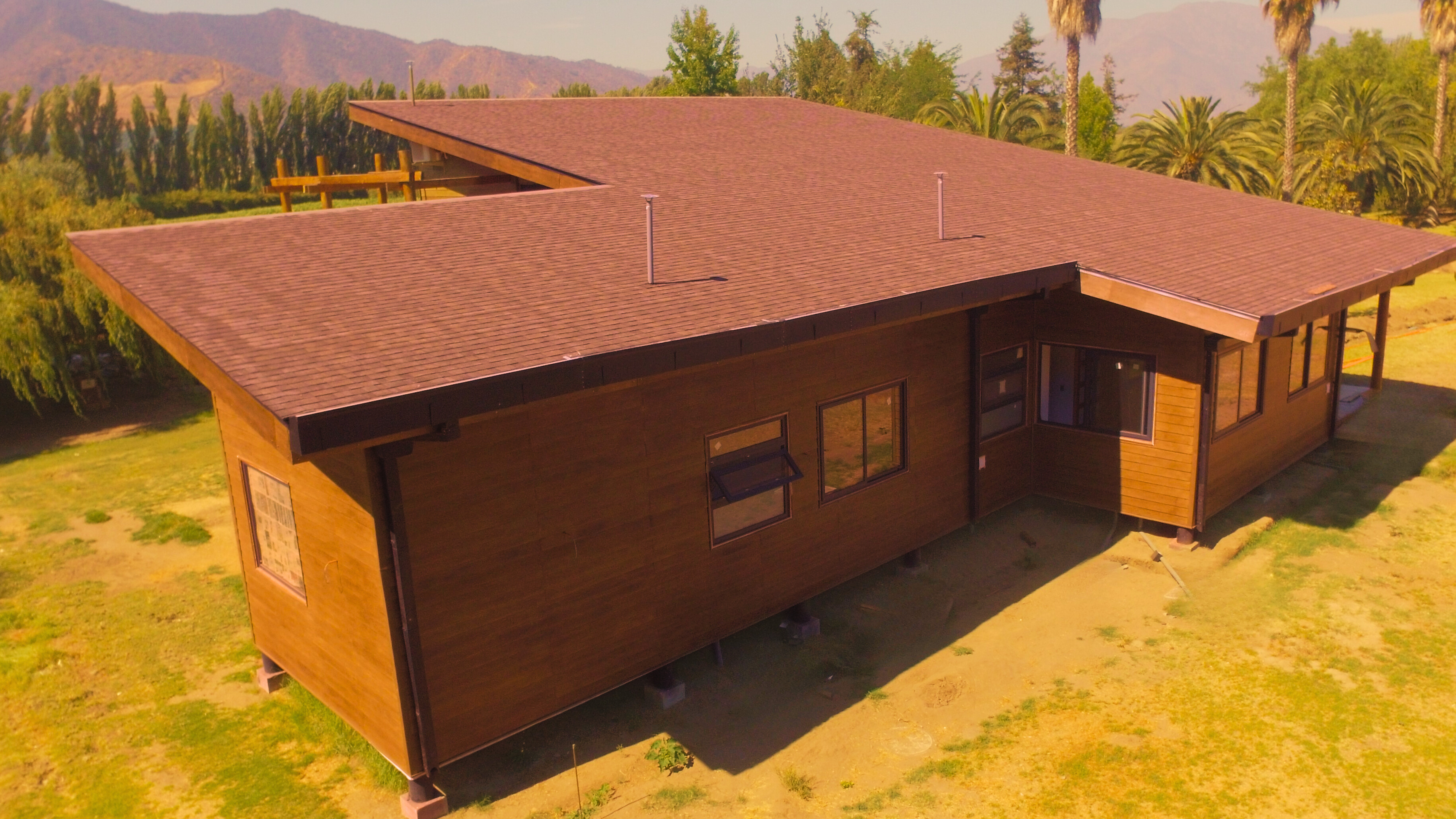 Exterior casa de madera