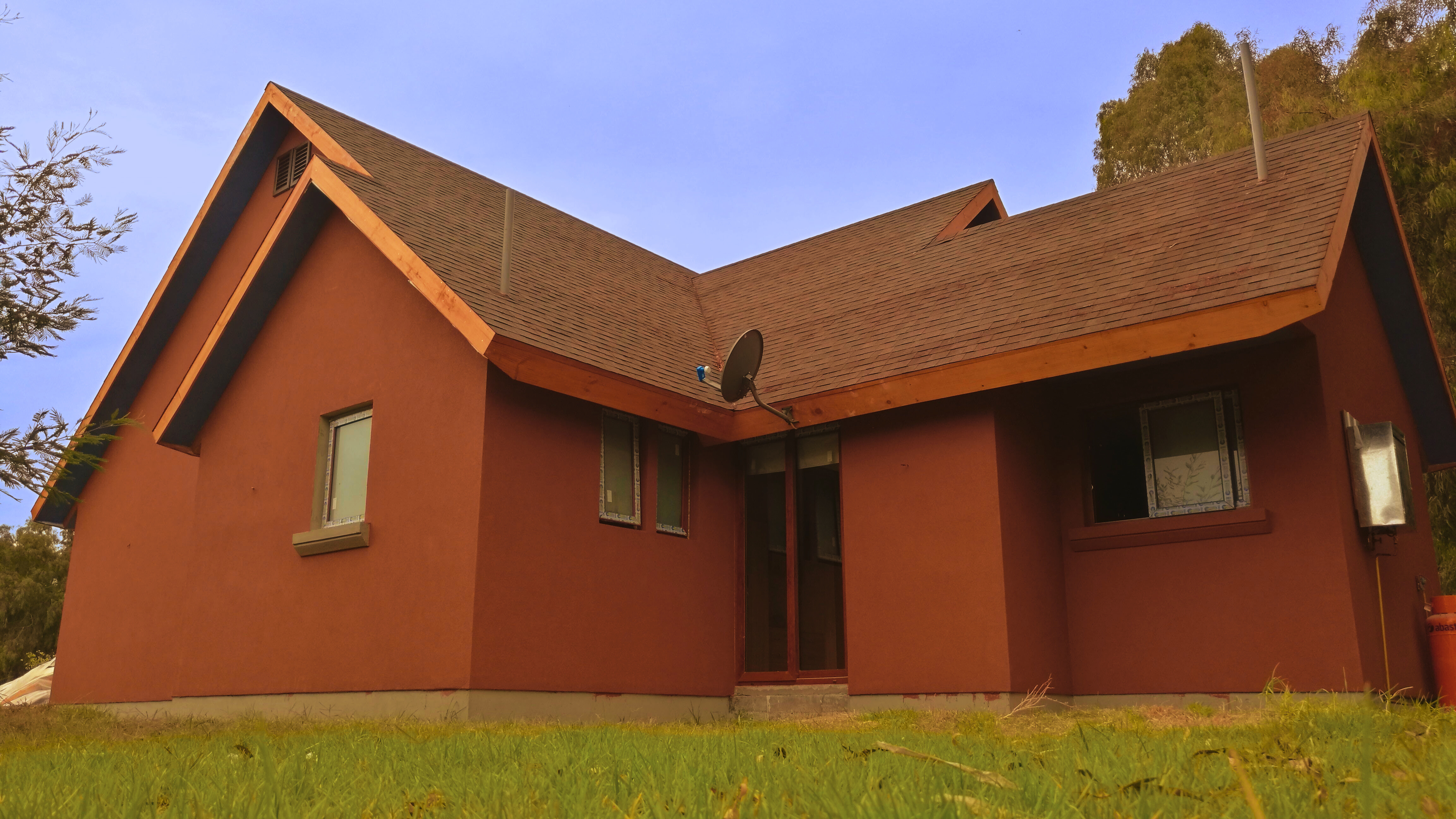 Exterior casa de madera